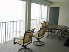 deck with table